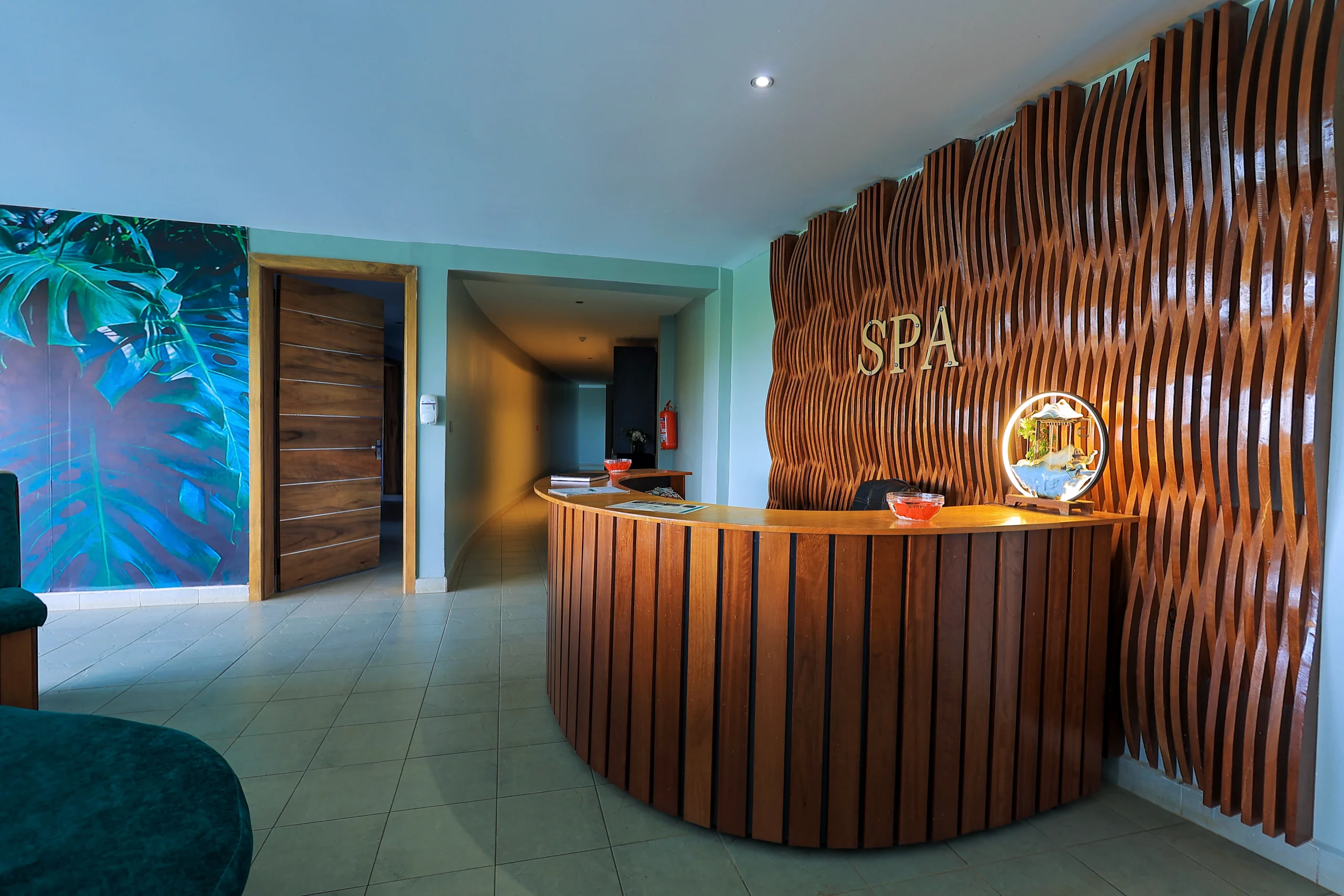 Relaxing spa facilities at Aquarius Kigo Resort